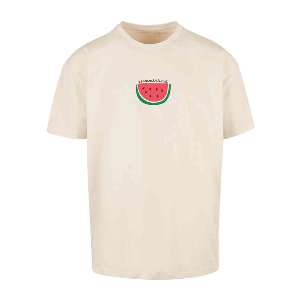 Merchcode - Summertime Herren T-Shirt - Beige